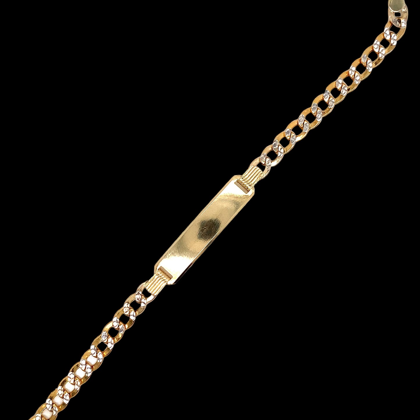 14k Gold Baby Bracelet 3.5mm