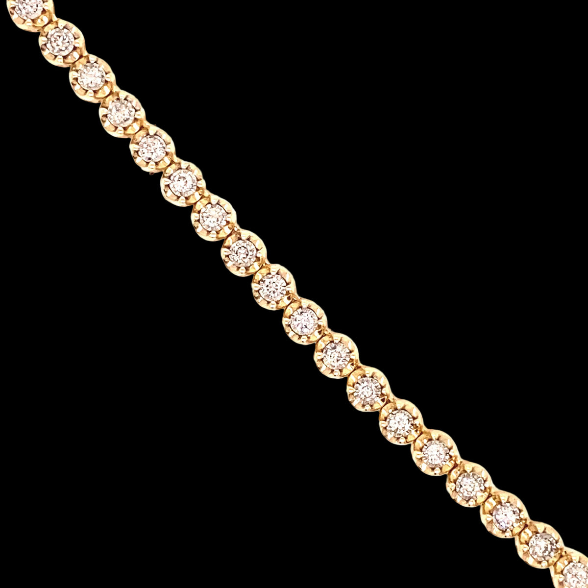 14k Gold and 8.50 CTW Diamond Tennis Necklace - Rocco's Jewelry
