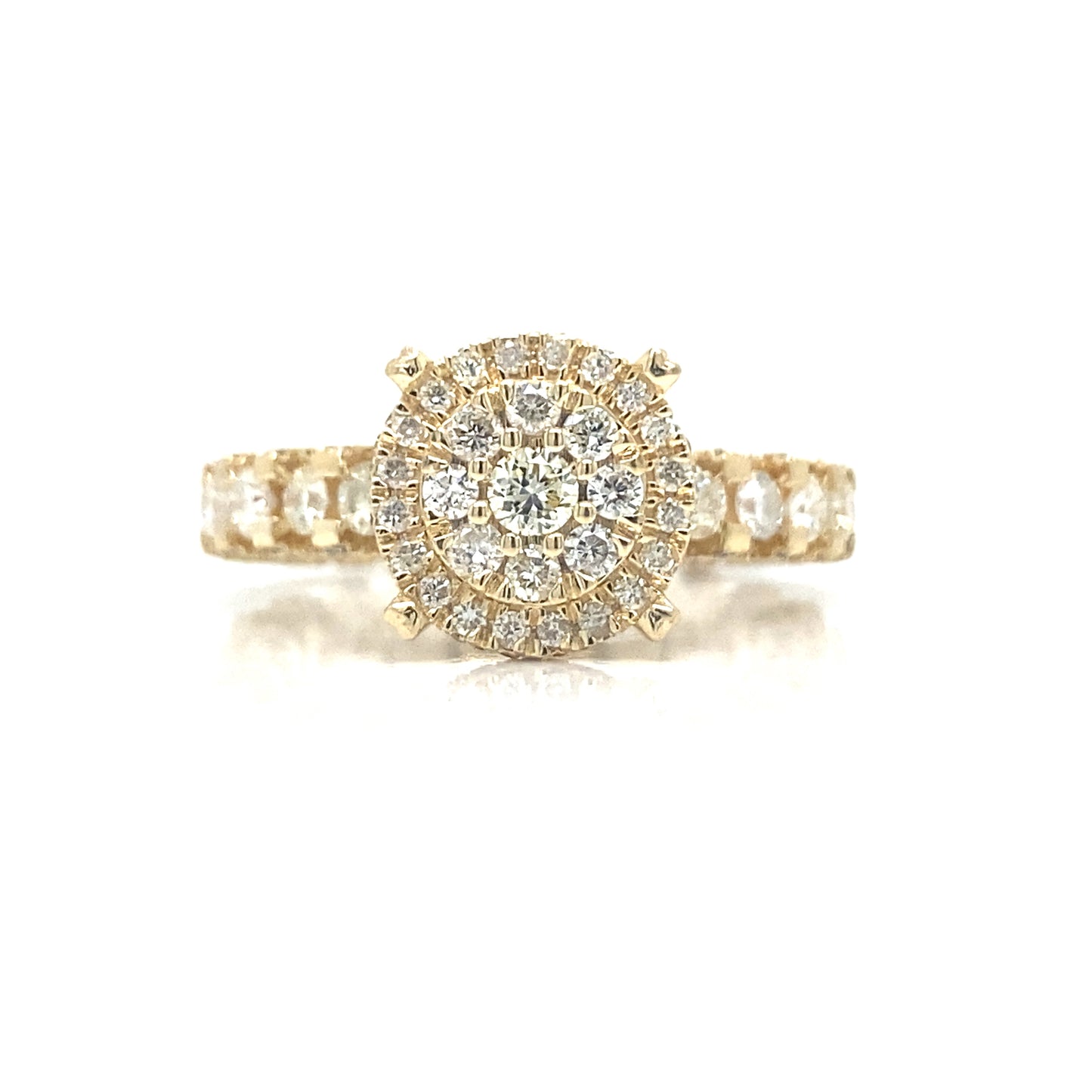 Elevated Diamond Ring