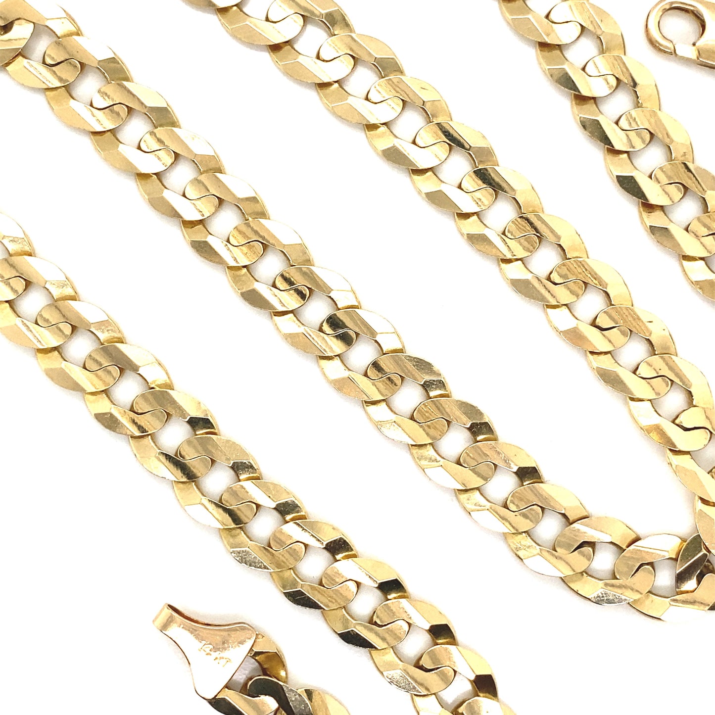 10.5mm Curb Cuban Chain