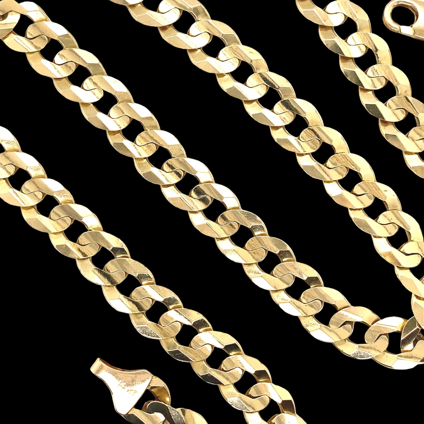 10.5mm Curb Cuban Chain