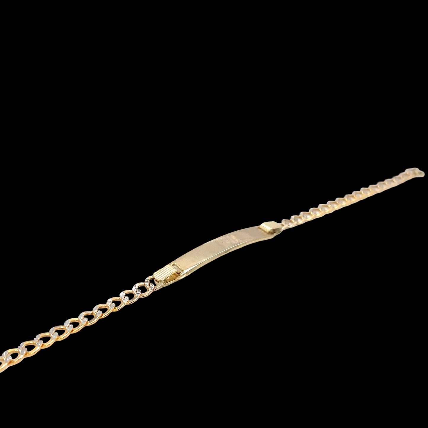 14k Gold Baby Bracelet 3.5mm