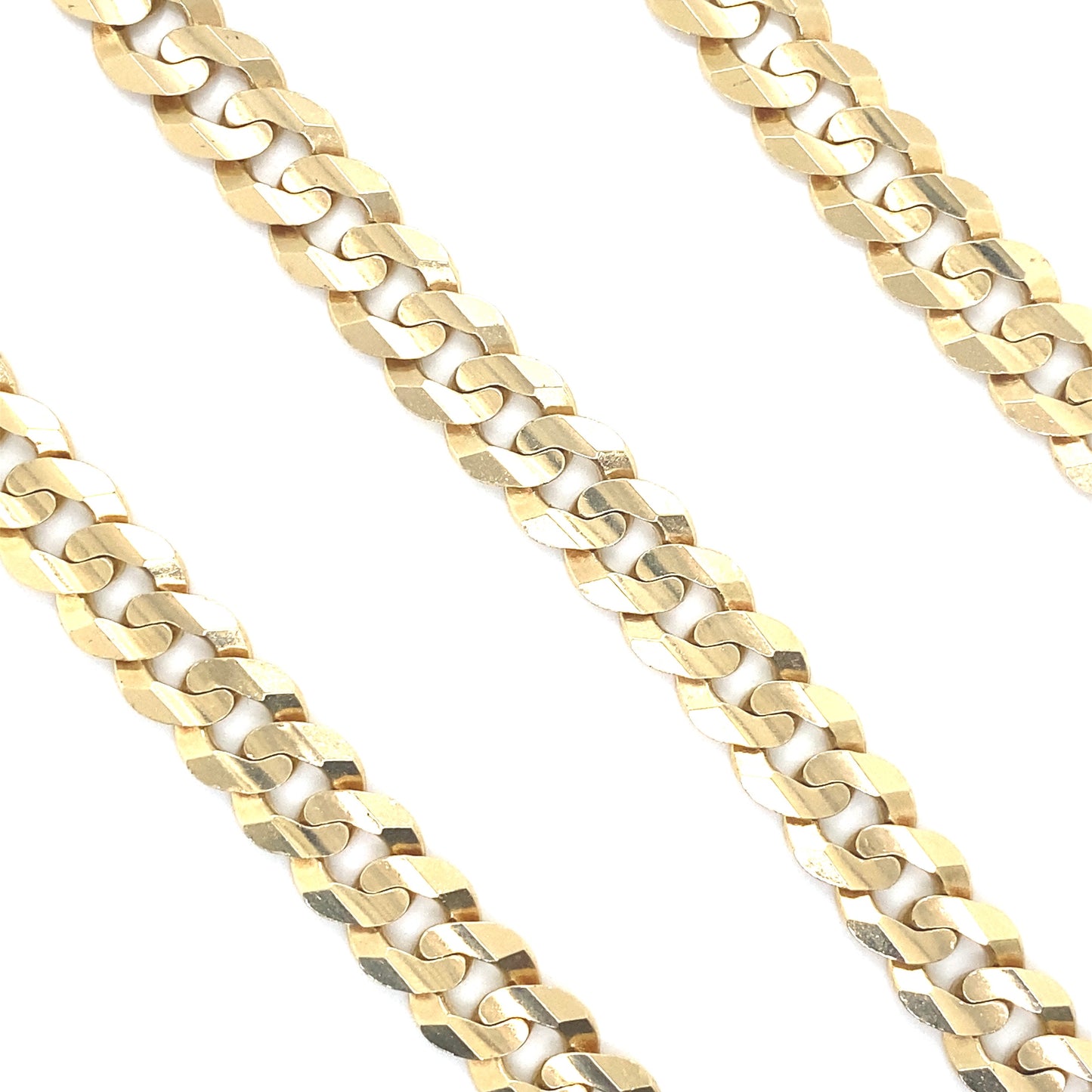14kt Curb Cuban Chain