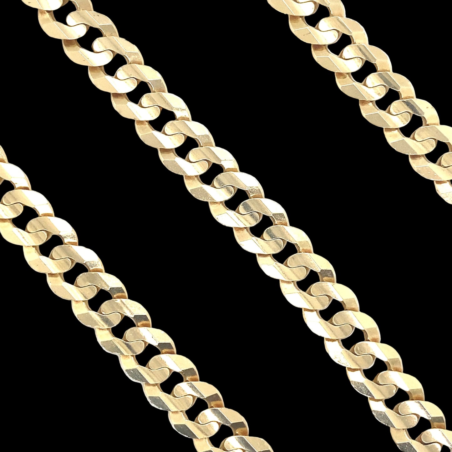14kt Curb Cuban Chain