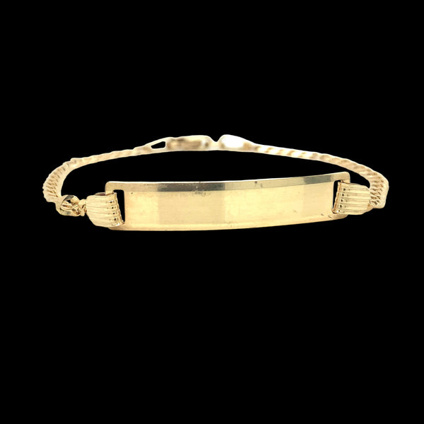 2.5MM Baby Cuban Link Bracelet 14k