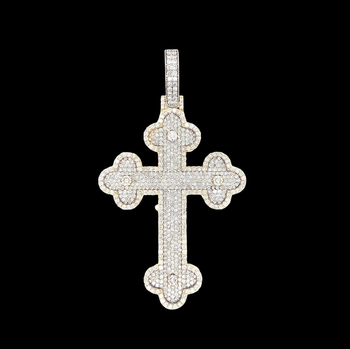 Large Gothic Diamond Cross