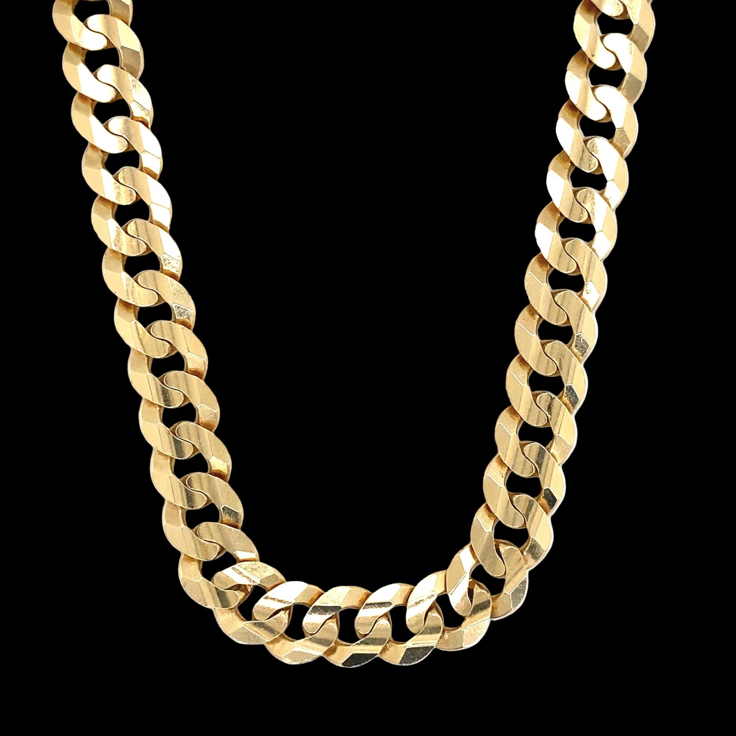 14kt Curb Cuban Chain