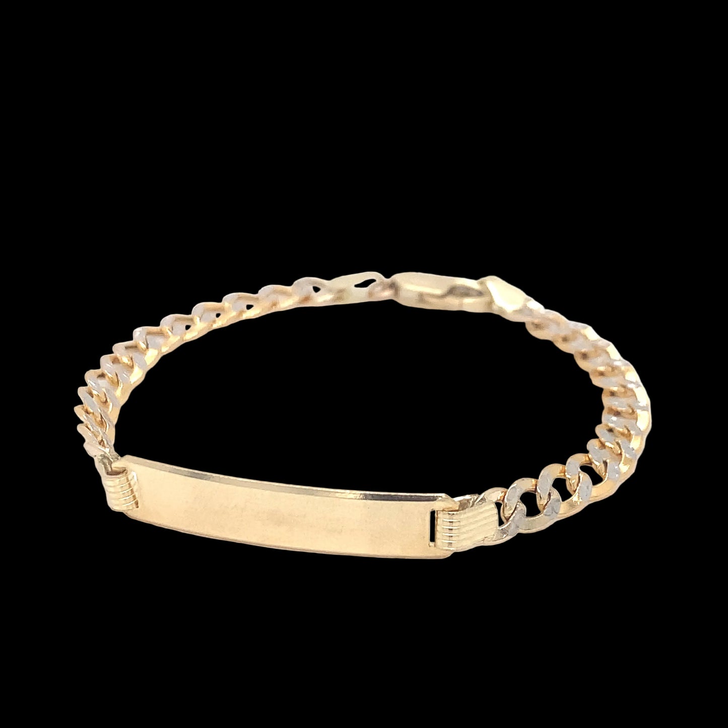 14k Gold Baby Bracelet 3.5mm