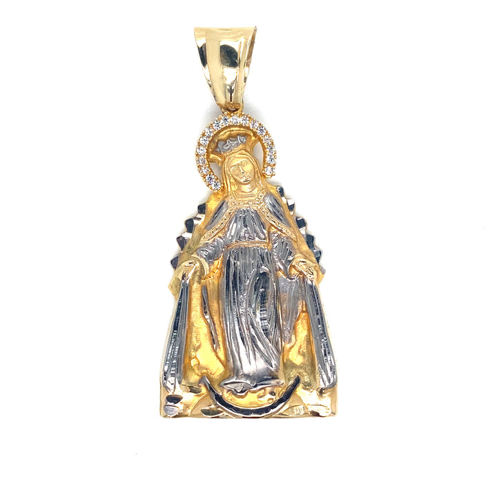 14kt Virgin Mary Pendant