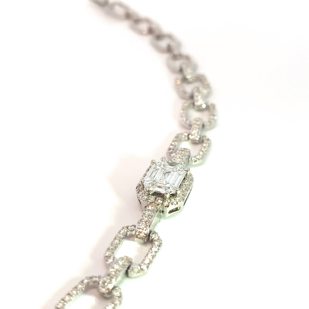 Solitaire Emerald Bracelet