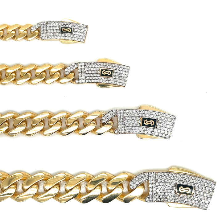 14KT Monaco Cuban Chains