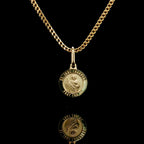 14K Small Saint Jude Thaddeus Medallion