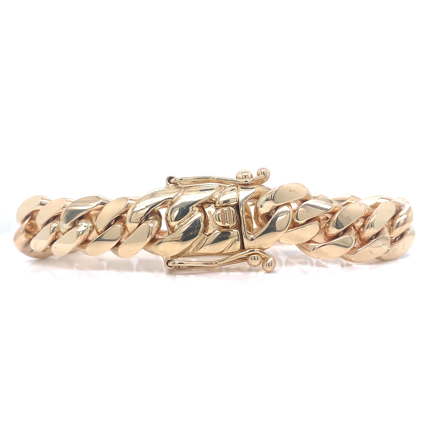 14MM Solid Cuban Bracelet