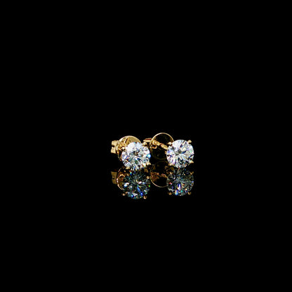 10Kt .60Ct Lab Diamond Studs