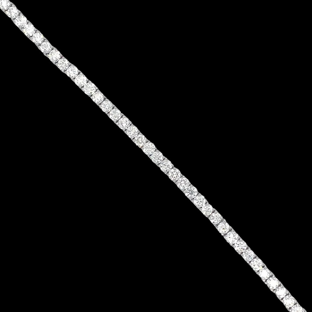 Lab Diamond Tennis Bracelet 11 Pointer