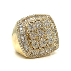 3 Carat Diamond Mens Championship Ring 14k Gold