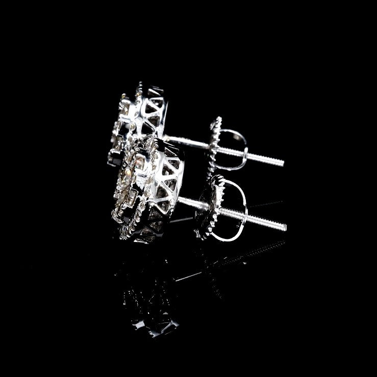 Romano Men’s Diamond Earring – 14K Gold