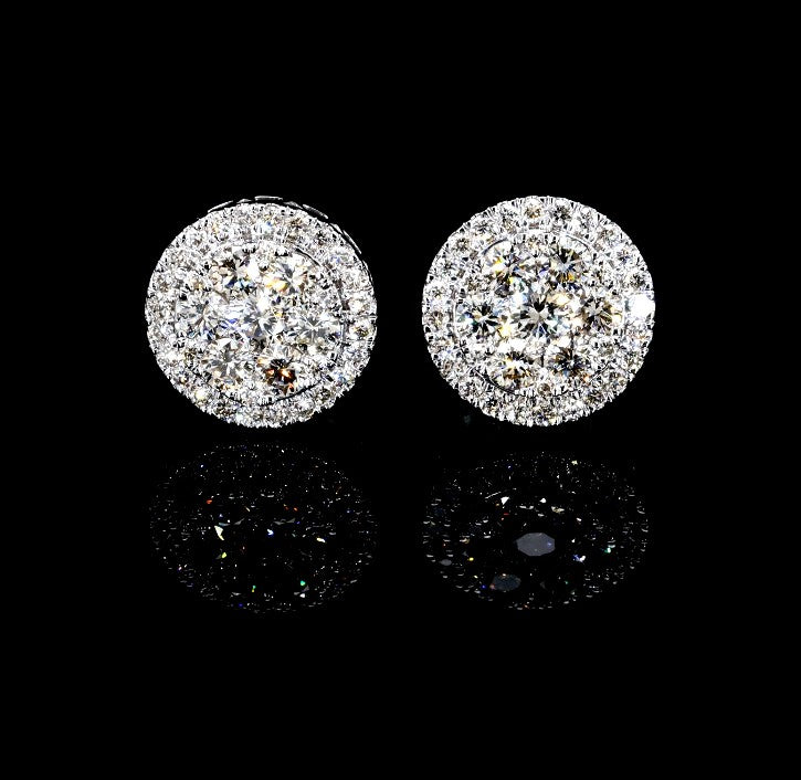 Romano Men’s Diamond Earring – 14K Gold