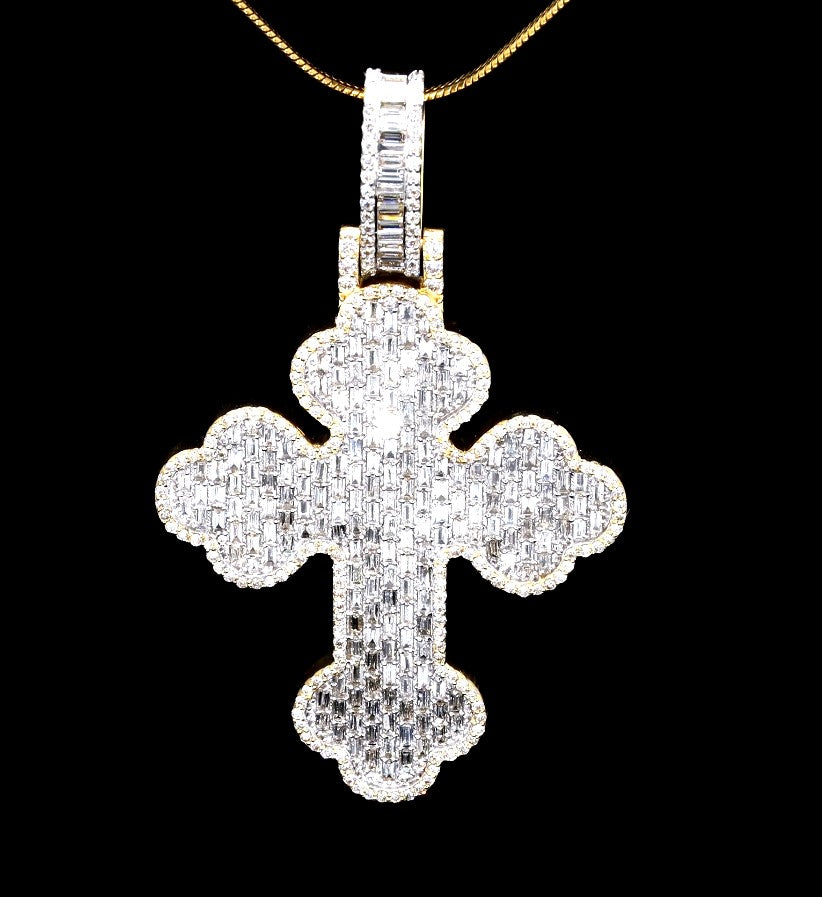 Lab Heart Diamond Bezel Set Pendant 14K Gold – Rocco's Jewelry