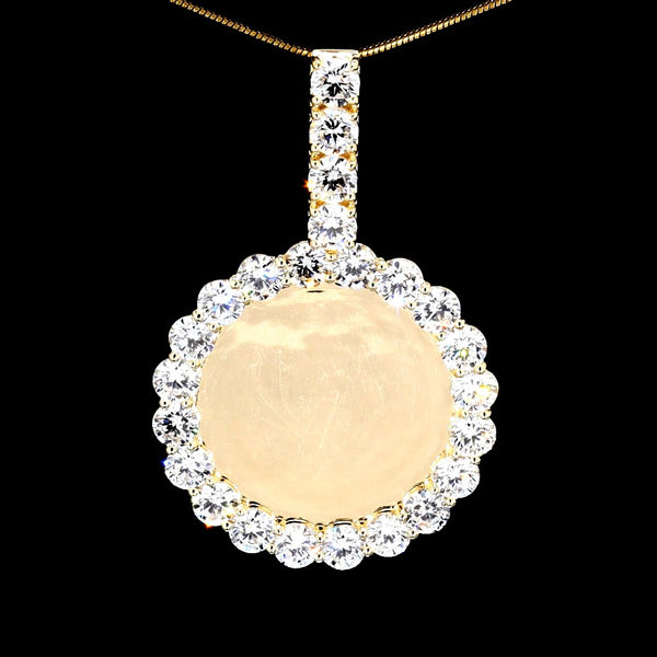 Diamond memory pendant 1.8