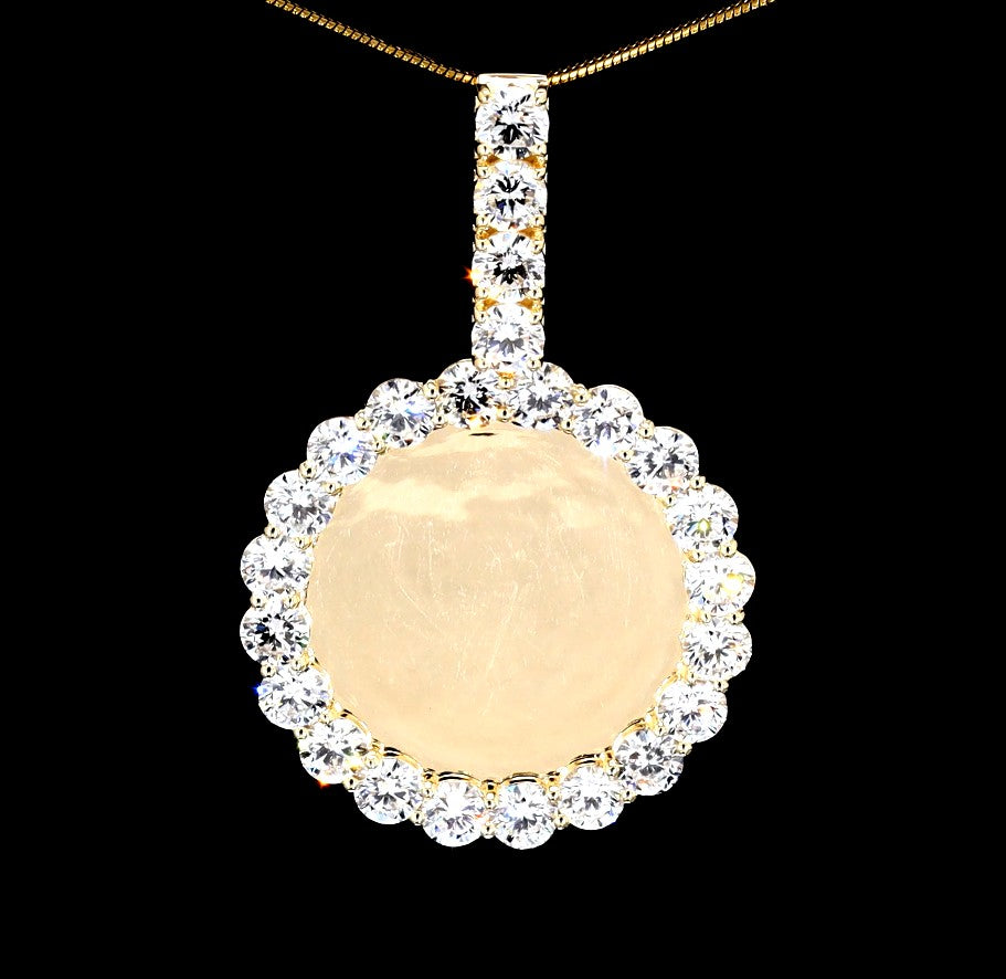 Diamond memory pendant 1.8