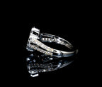 Soltaire Clover Diamond Ring
