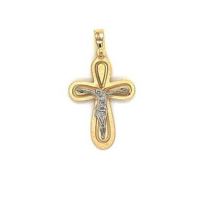 18KT Small Crucifix Pendant