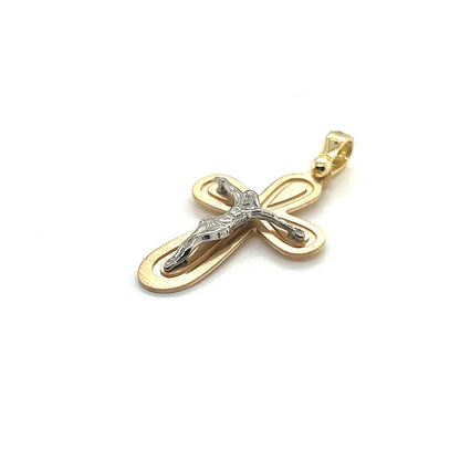 18KT Small Crucifix Pendant