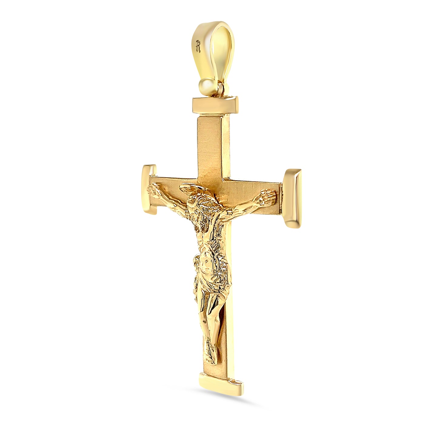 18KT Crucified Jesus Pendant