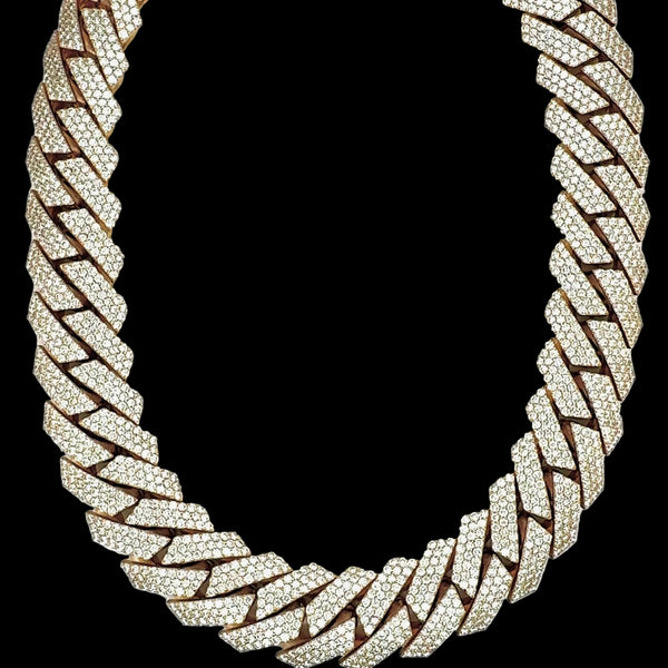 20MM Handmade Diamond Cuban Link