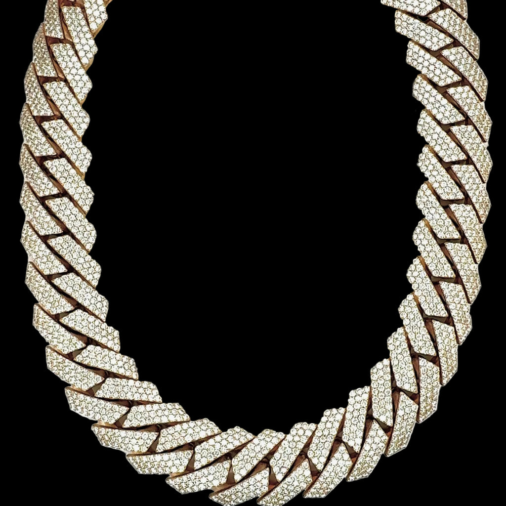 20MM Handmade Diamond Cuban Link