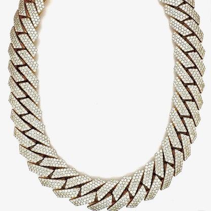 20MM Handmade Diamond Cuban Link