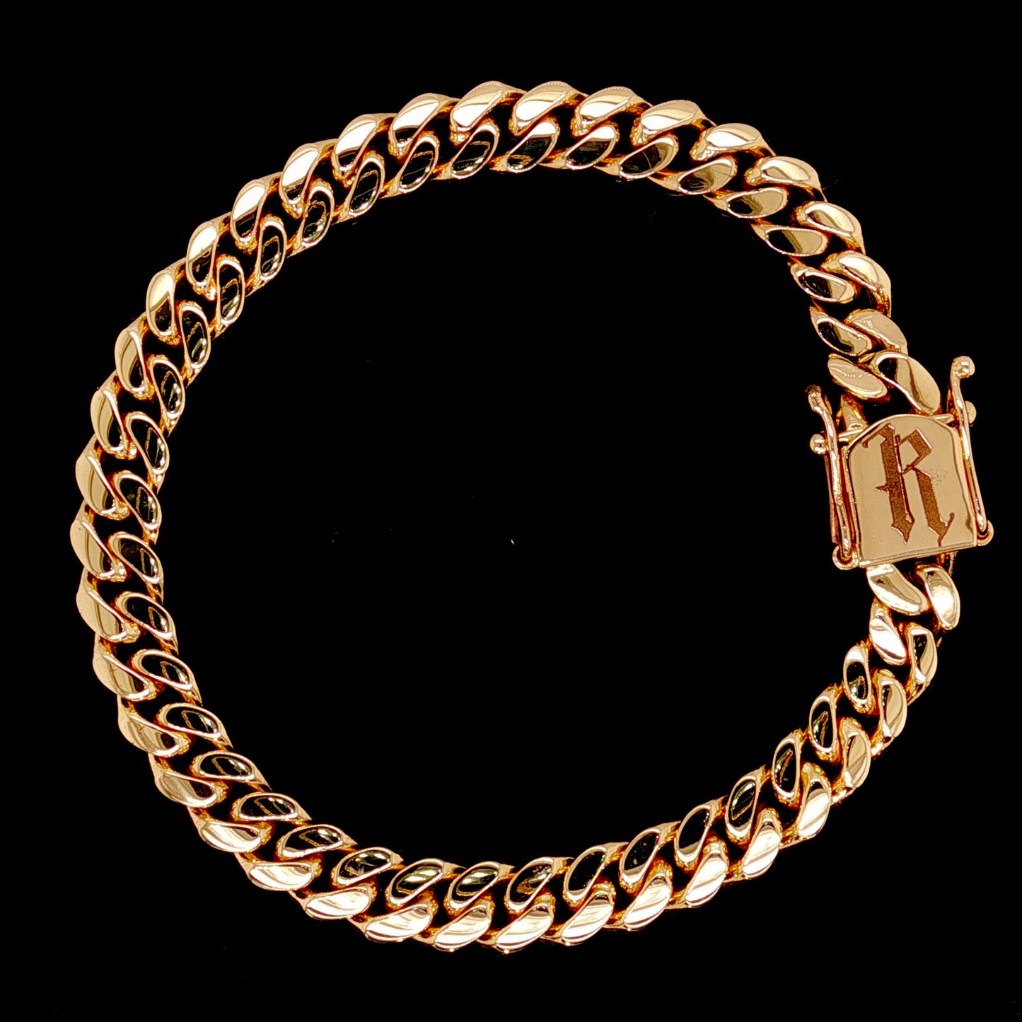 14k Gold Handmade Cuban Link 6.5mm