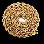 Diamond Cut Rope Chain