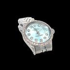 Diamond Bezel Blue Diamond Dial Rolex 26MM