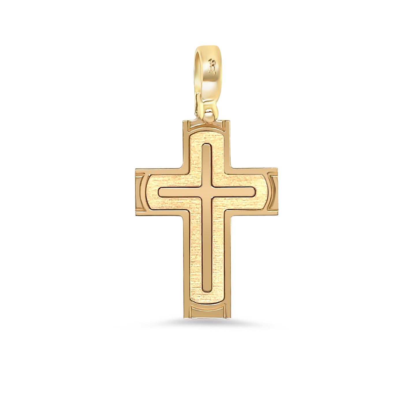 18KT Gold Cross Pendant
