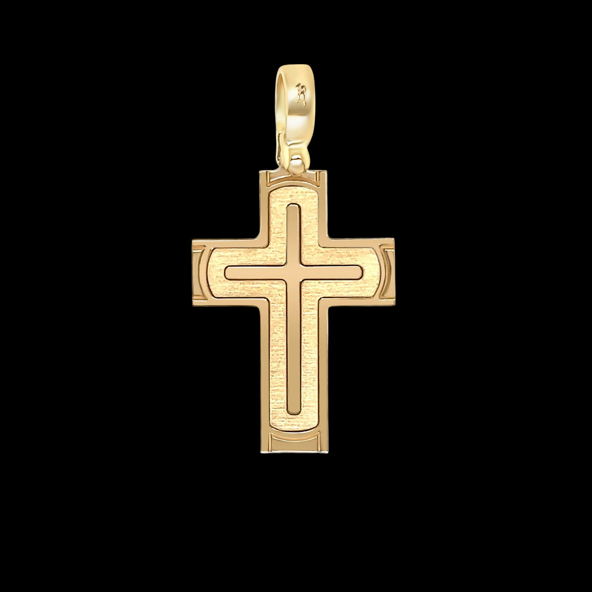 18KT Gold Cross Pendant