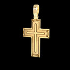 18KT Gold Cross Pendant