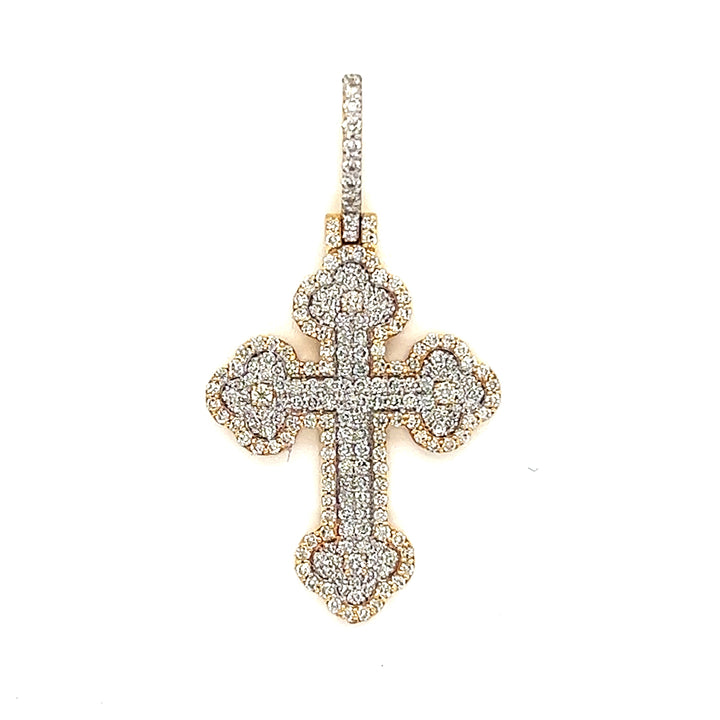 Small Diamond Cross Pendant