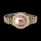 Lady's Rolex Datejust 26MM Two Tone Diamond Bezel