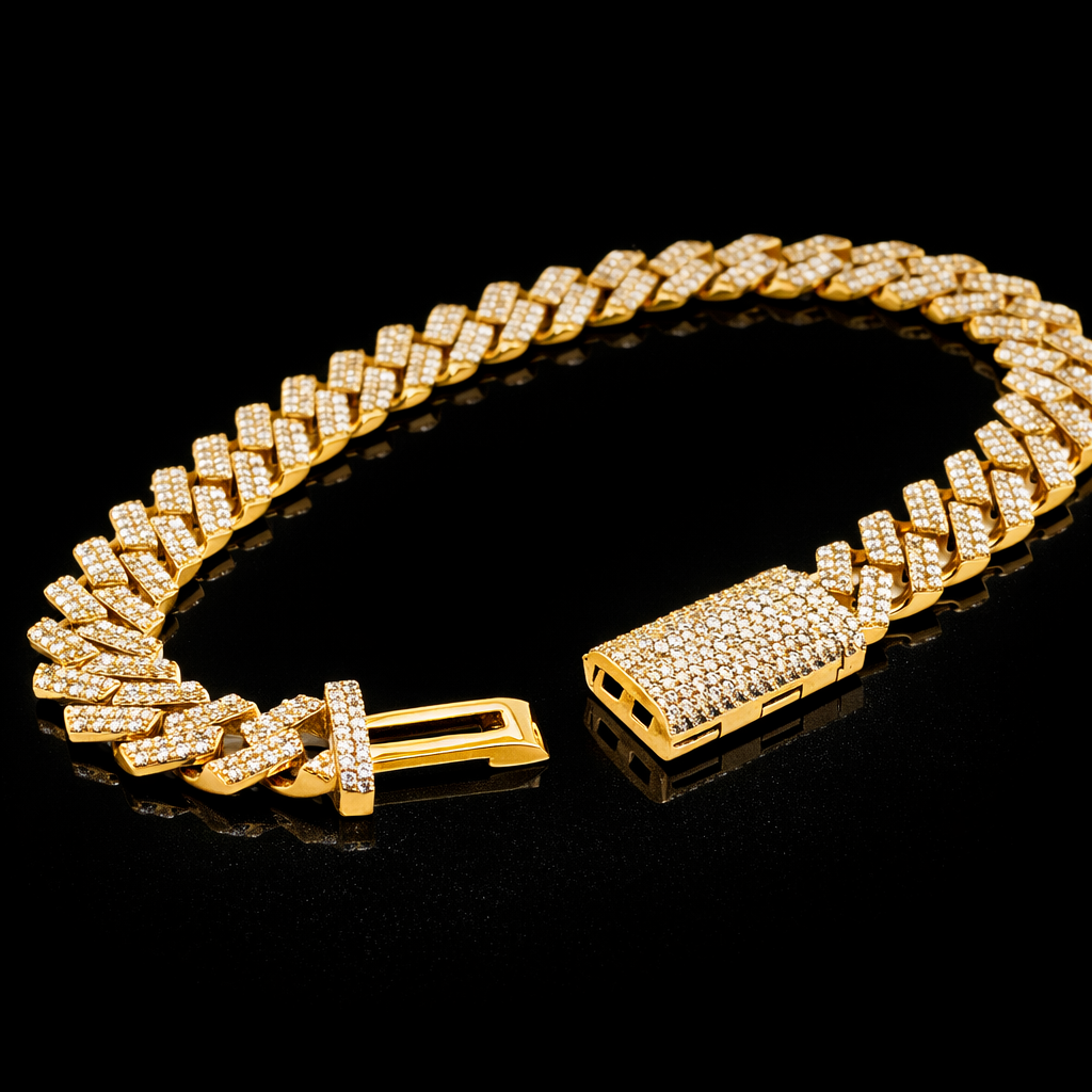 Diamond Cuban Bracelet 8MM