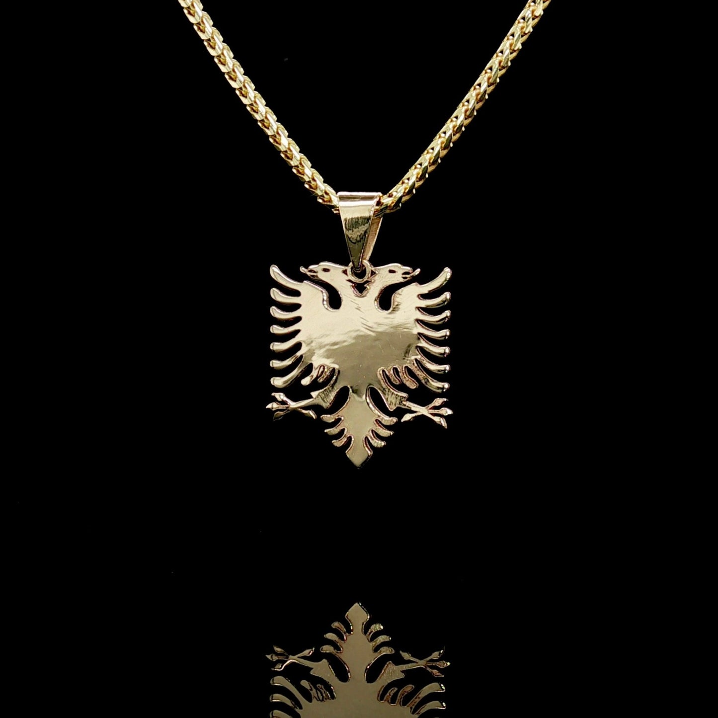 Albanian Eagle in 14Kt Gold