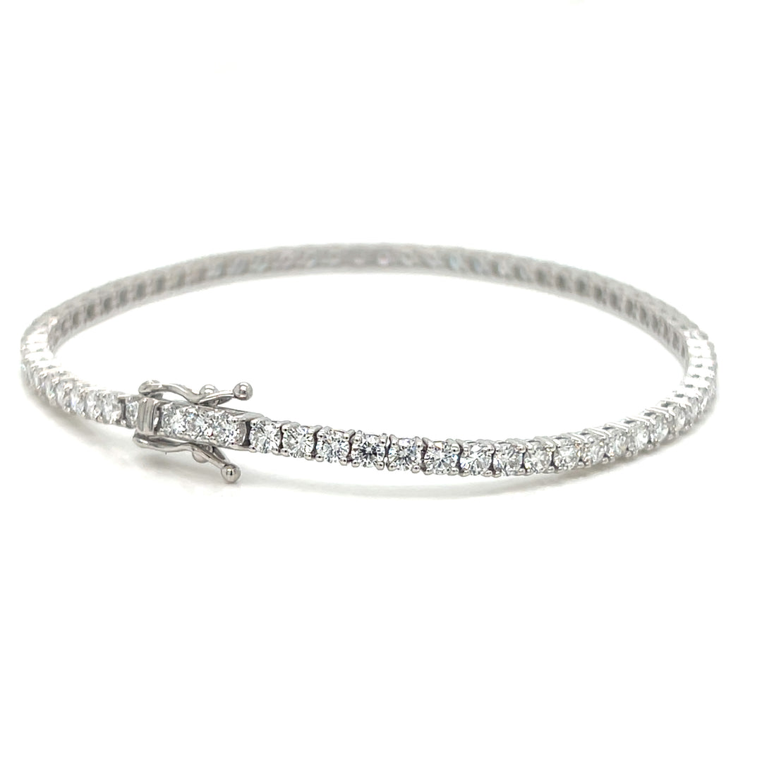 6 Pointer Diamond Tennis Bracelet