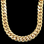 15MM Handmade Solid Miami Cuban Link