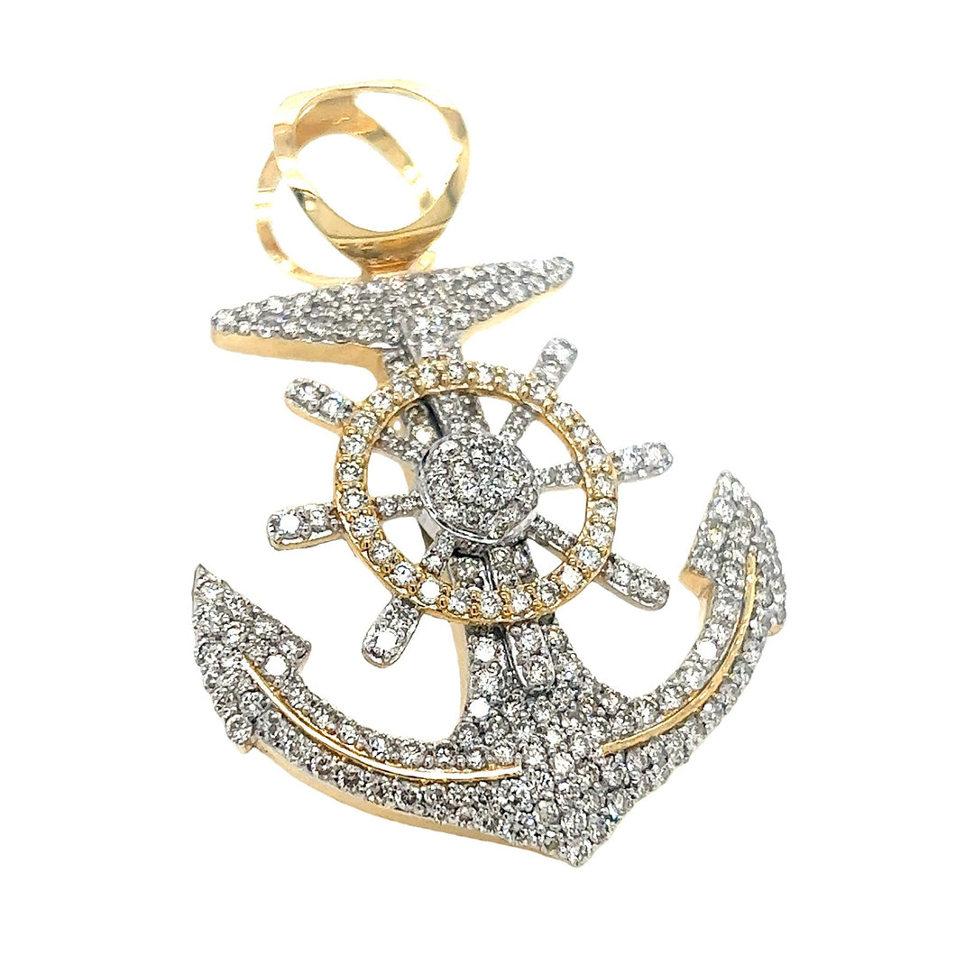 Anchor Diamond Pendant