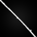 Lab Diamond Tennis Bracelet 7 Pointer