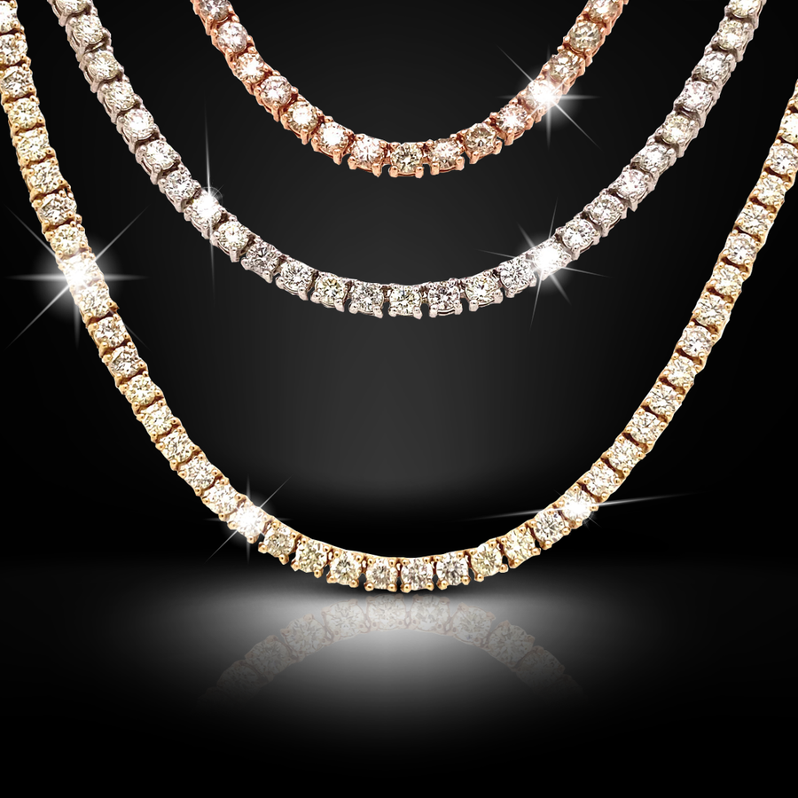 Lab Diamond Tennis Chains – Rocco's Jewelry