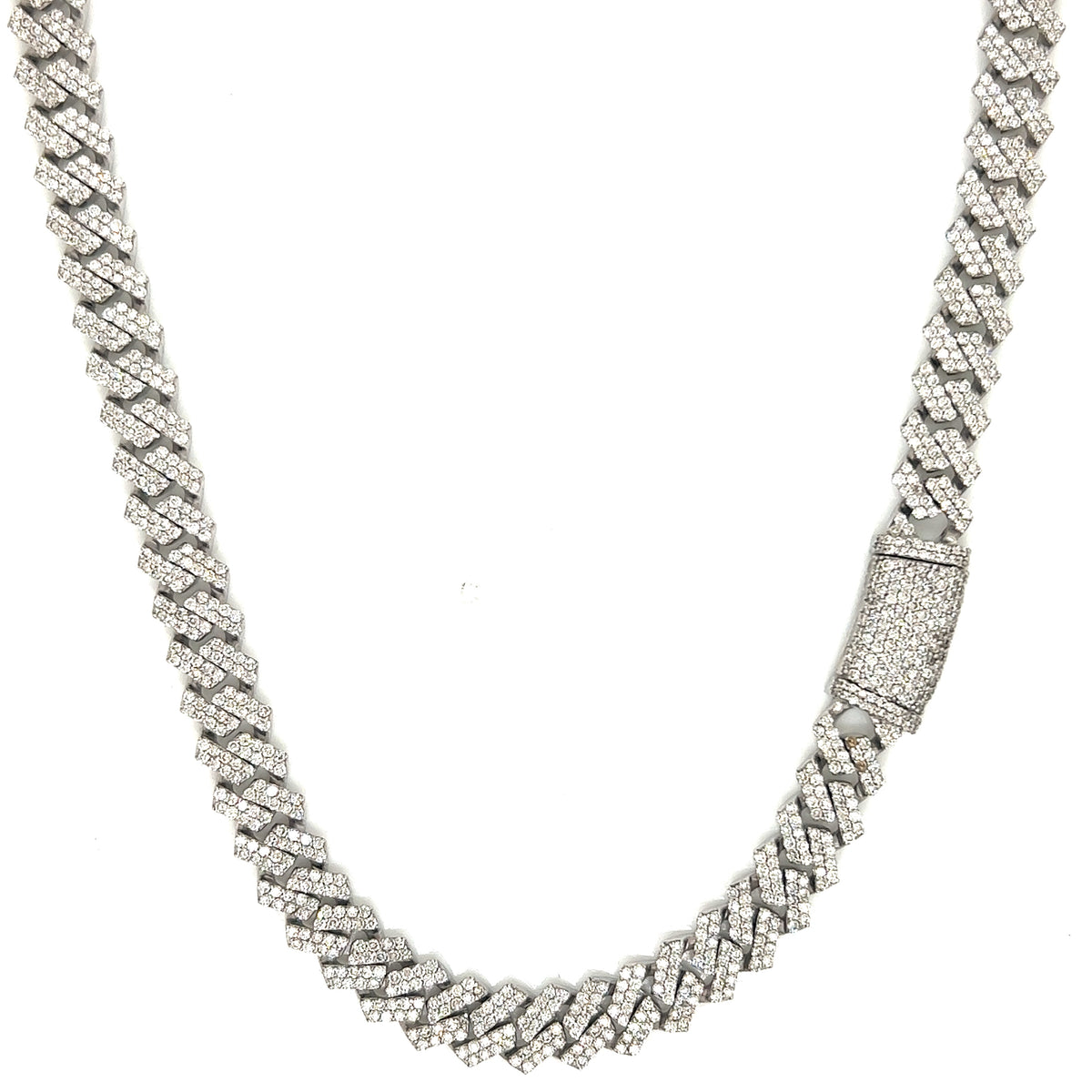 8MM Diamond Cuban Chain