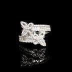 Diamond Butterfly Ring
