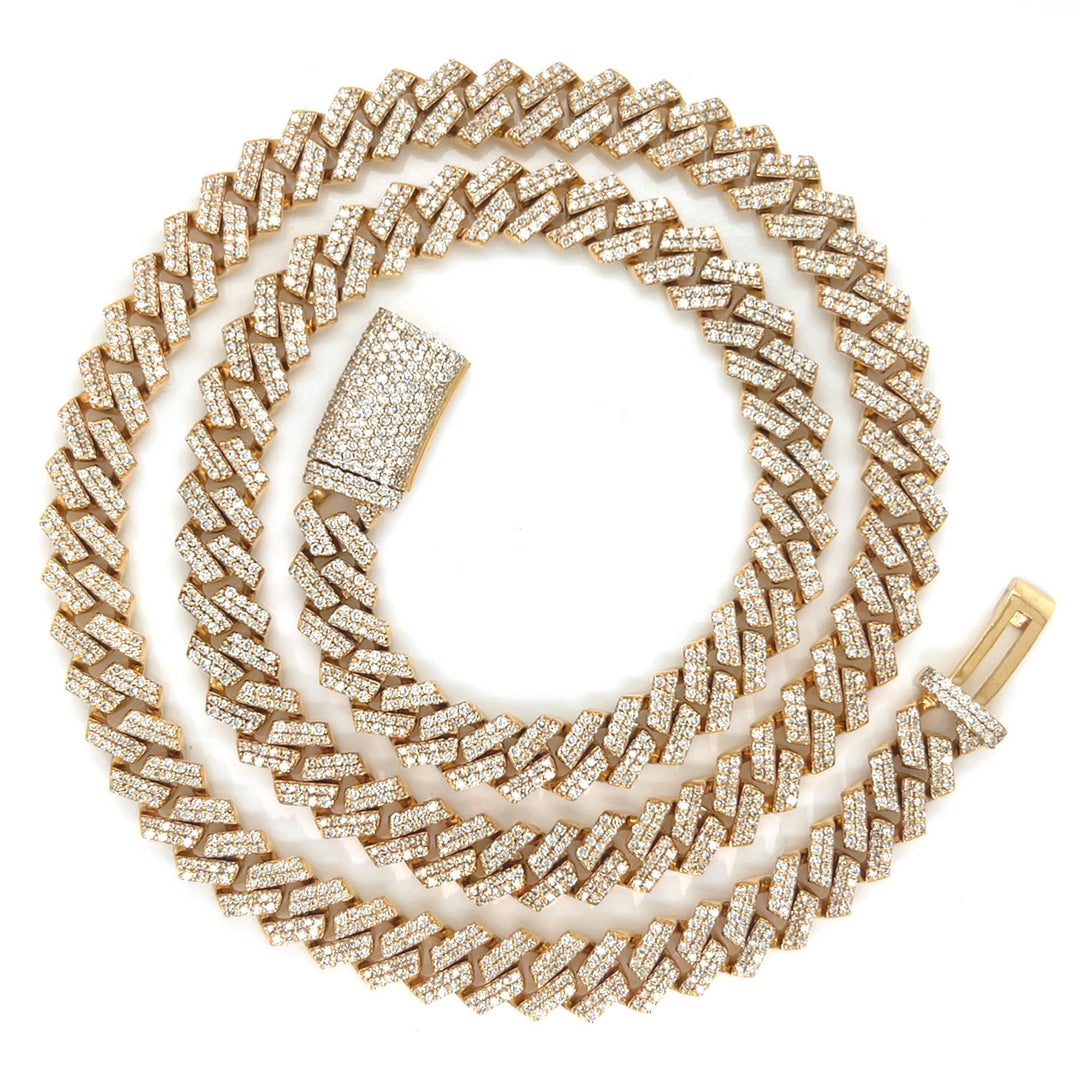 8MM Diamond Cuban Chain